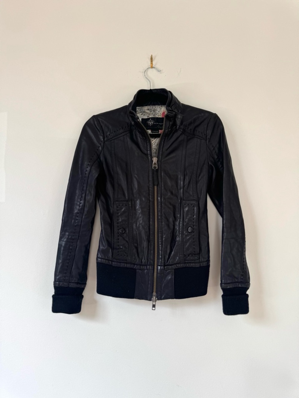 Mackage leather jacket